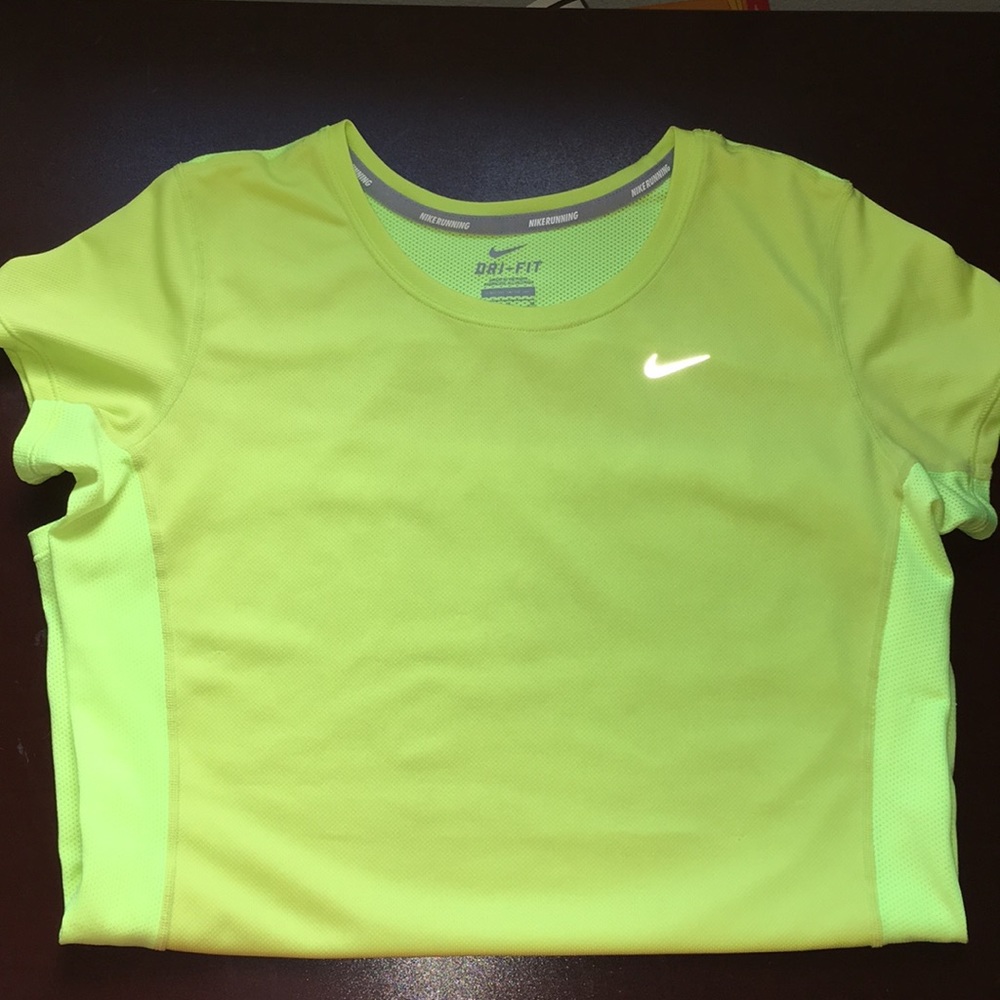 Nike shirt reflective running work out